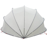 Dome Piscina Grigio e arancione 472 x 460 x 229 cm
