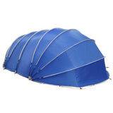 Tenda da piscina a cupola 1 538 x 440 x 204 cm Blu Azzurro