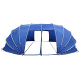Tenda da piscina a cupola 538 x 440 x 204 cm Blu Azzurro