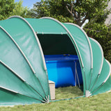 Tenda da piscina a cupola 538 x 440 x 204 cm Verde Mare