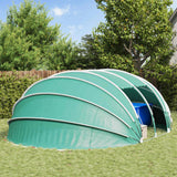 Tenda da piscina a cupola 1 538 x 440 x 204 cm Verde Mare