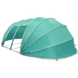 Tenda da piscina a cupola 538 x 440 x 204 cm Verde Mare