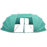 Tenda da piscina a cupola 538 x 440 x 204 cm Verde Mare