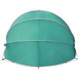 Tenda da piscina a cupola 538 x 440 x 204 cm Verde Mare