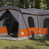Tenda con tetto Grigio e arancione 680 x 510 x 210 cm