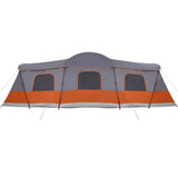 Tenda con tetto Grigio e arancione 680 x 510 x 210 cm