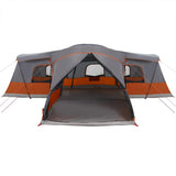 Tenda con tetto Grigio e arancione 680 x 510 x 210 cm