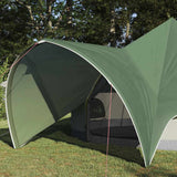 Tenda Teepee con tetto Verde e Grigio 600 x 600 x 347 cm