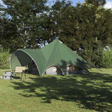 Tenda Teepee con tetto Verde e Grigio 600 x 600 x 347 cm