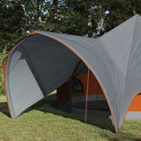 Tenda Teepee per 5 Persone con tetto Grigio e arancione