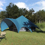 Tenda Teepee con tetto Blu e Grigio 600 x 600 x 347 cm