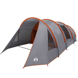 Tenda a tunnel con tetto Grigio e arancione 778 x 356 x 210 cm
