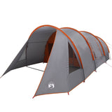 Tenda a tunnel con tetto Grigio e arancione 778 x 356 x 210 cm