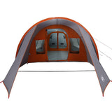 Tenda a tunnel con tetto Grigio e arancione 778 x 356 x 210 cm
