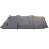 Tenda a tunnel con tetto Grigio e arancione 778 x 356 x 210 cm