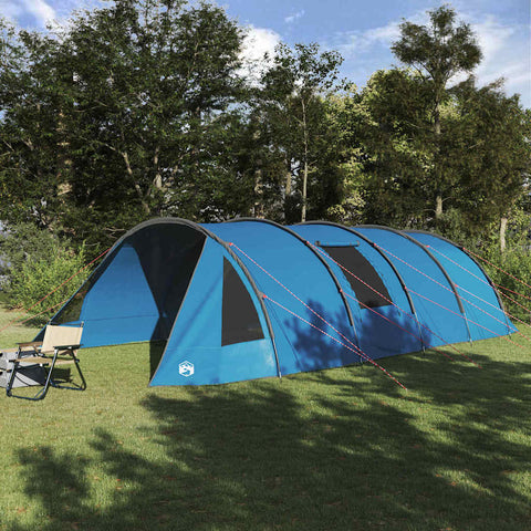 Tenda a tunnel con tetto Blu e Grigio 778 x 356 x 210 cm
