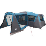 Tenda Familiare con tetto Blu e Grigio 745 x 700 x 217 cm