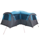 Tenda Familiare con tetto Blu e Grigio 745 x 700 x 217 cm