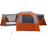 Tenda Familiare con tetto Grigio e arancione 745 x 700 x 217 cm