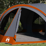 Tenda Familiare con tetto Grigio e arancione 460 x 430 x 214 cm