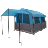 Tenda Familiare con tetto Blu e Grigio 324 x 255 x 230 cm