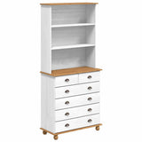 Gabbia ASKIM Bianco 91 x 40 x 200,5 cm Pino massello