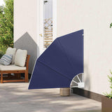 Schermo di Privacy per Balcone Blu marino 115 x 115 cm Tessuto