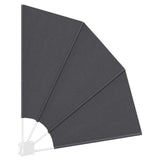 Schermo di Privacy per Balcone Nero 115 x 115 cm Tessuto