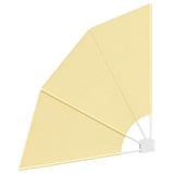 Schermo di Privacy per Balcone Sabbia 115 x 115 cm Tessuto