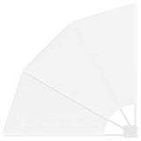 Schermo di Privacy per Balcone Bianco 115 x 115 cm Poliestere
