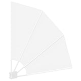 Schermo di Privacy per Balcone Bianco 115 x 115 cm Poliestere