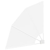 Schermo di Privacy per Balcone Bianco 115 x 115 cm Tessuto