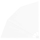 Schermo di Privacy per Balcone Bianco 160 x 160 cm Tessuto