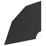 Schermo di Privacy per Balcone Antracite 140 x 140 cm