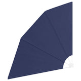Schermo di Privacy per Balcone 140 x 140 cm Poliestere Blu navy