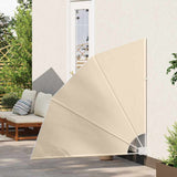 Schermo di Privacy per Balcone 140 x 140 cm Poliestere Beige