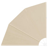 Schermo di Privacy per Balcone Beige 140 x 140 cm Tessuto