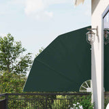 Schermo di Privacy per Balcone Verde scuro 140 x 140 cm Tessuto
