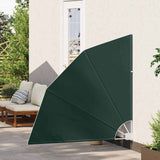 Schermo di Privacy per Balcone Verde scuro 140 x 140 cm Tessuto