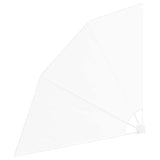 Schermo di Privacy per Balcone 140 x 140 cm Poliestere Bianco