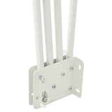 Schermo di Privacy per Balcone Antracite e bianco 140 x 140 cm