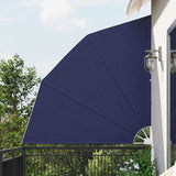 Schermo di Privacy per Balcone Blu marino 210 x 210 cm Tessuto