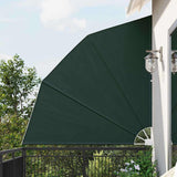 Schermo di Privacy per Balcone Verde scuro 210 x 210 cm Tessuto