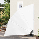 Schermo di Privacy per Balcone Bianco 210 x 210 cm Tessuto
