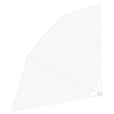 Schermo di Privacy per Balcone Bianco 210 x 210 cm Tessuto