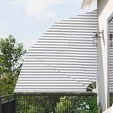 Schermo di Privacy per Balcone Antracite e bianco 210 x 210 cm