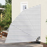 Schermo di Privacy per Balcone Antracite e bianco 210 x 210 cm