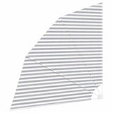 Schermo di Privacy per Balcone Antracite e bianco 210 x 210 cm