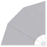 Schermo di Privacy per Balcone 115 x 115 cm Poliestere Grigio