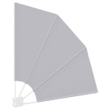 Schermo di Privacy per Balcone Grigio 115 x 115 cm Tessuto